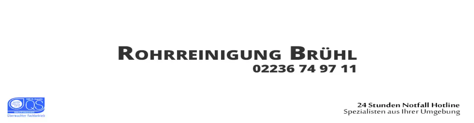 Rohrreinigung Brühl